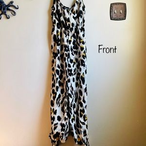 Leopard Print Cami Jumpsuit